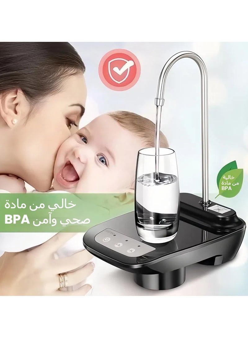 عام مضخات مياه لعبوات 5 جالون، مضخة مياه شرب كهربائية محمولة، موزع مياه أوتوماتيكي، مضخة مياه للعبوات المنزلية، للمطبخ، المكتب، أو التخييم. - Image 2