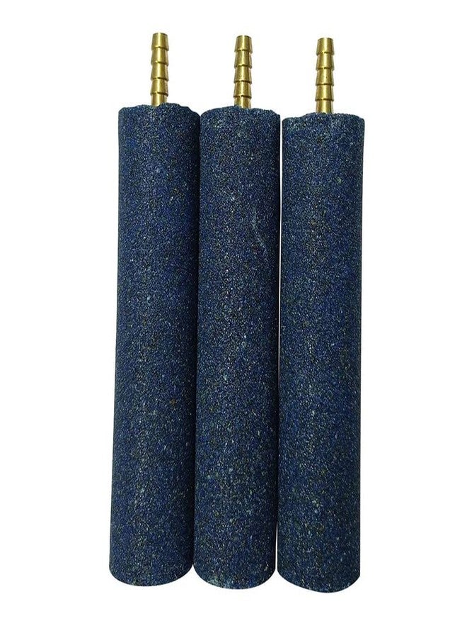 SCH PUMPS Grand 3"X1.5" 75X38 Mm Cylinder Air Stone With Brass Nozzle Bubble Diffuser For Biofloc Tank Pond Aeration Aquarium Fish Tank(3 Nos).