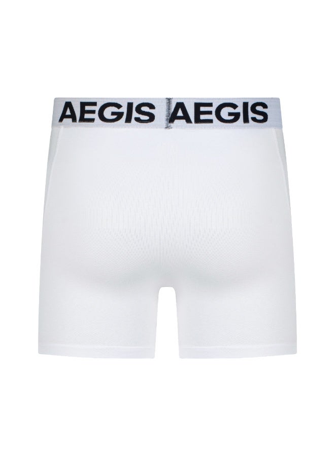 aegis store Men's Boxer cotton white - Image 2