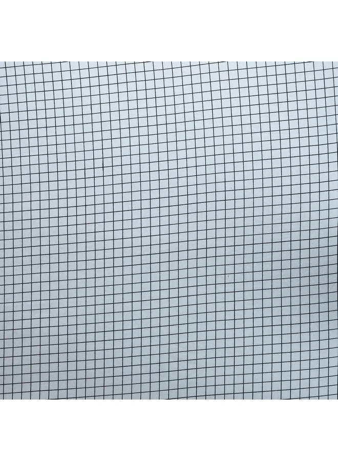 هوم بوكس ملاءة سرير مزدوجة قطنية مطبوعة بخطوط مالطا 200 × 33 × 120 سم