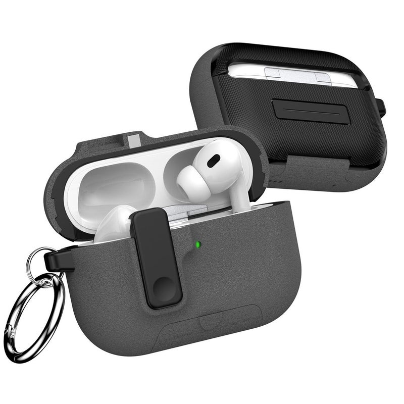 erorex For AirPods Pro 3 Auto Switch Lock Integrated Holder Wireless Earphone Case(White) - Image 5