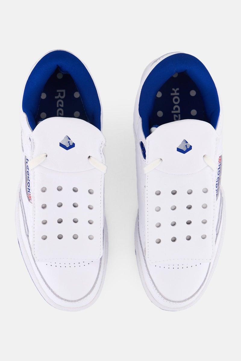 Reebok Men Club C Mid II Mr Lace Up Tennis Shoes, White - Image 4