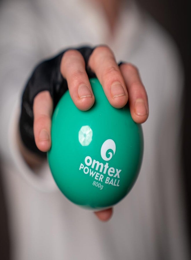 omtex Power Ball Rubber Weighted Ball Combo Pack for Strength and Batting Training Multicolor Soft Grip Cricket Training Balls Size Standard 200g 400g 600g 800g Combo of 4 - Image 4