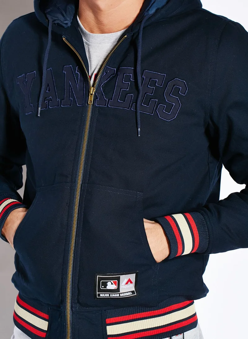 Majestic NY Yankees Bushettes Hooded Jacket