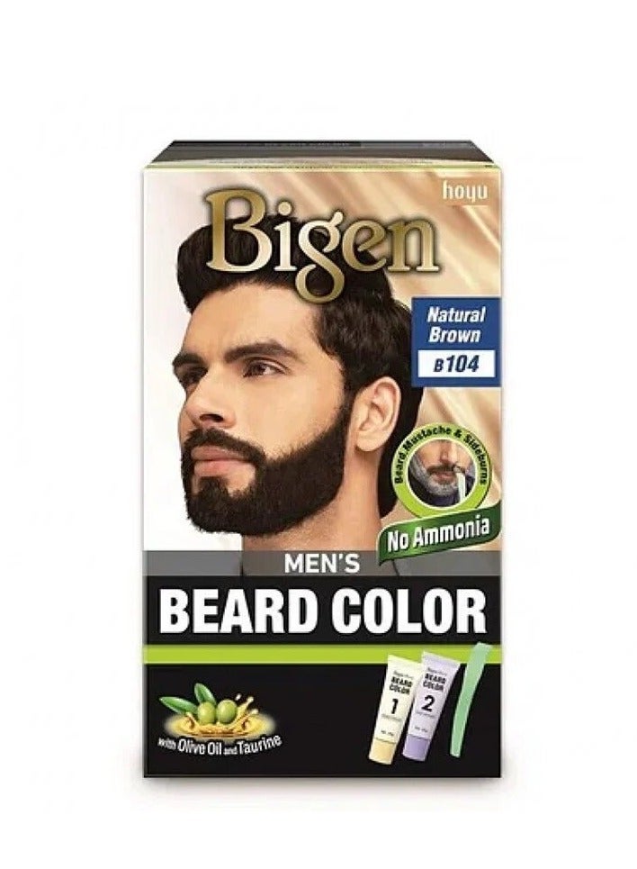 Bigen Beard Hair Dye for Men - Natural Brown 40g