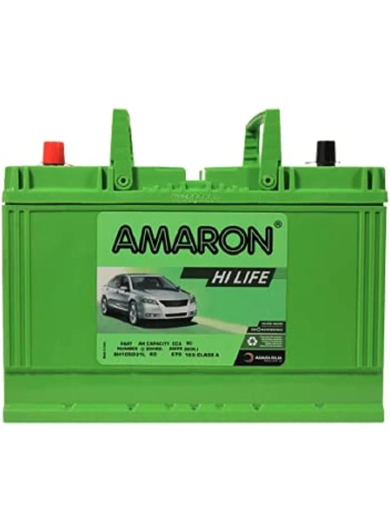 Amaron 105D31L 80Ah Maintenance Free Car Battery, By-105D31Lmf-Amr, 105D31L 80Ah Battery - Image 1