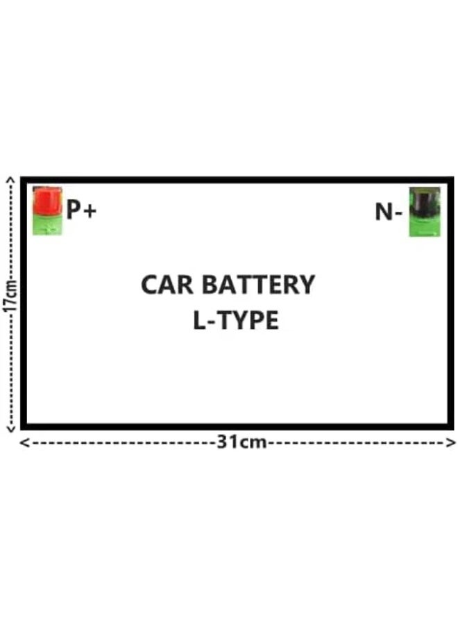 Amaron 105D31L 80Ah Maintenance Free Car Battery, By-105D31Lmf-Amr, 105D31L 80Ah Battery - Image 2