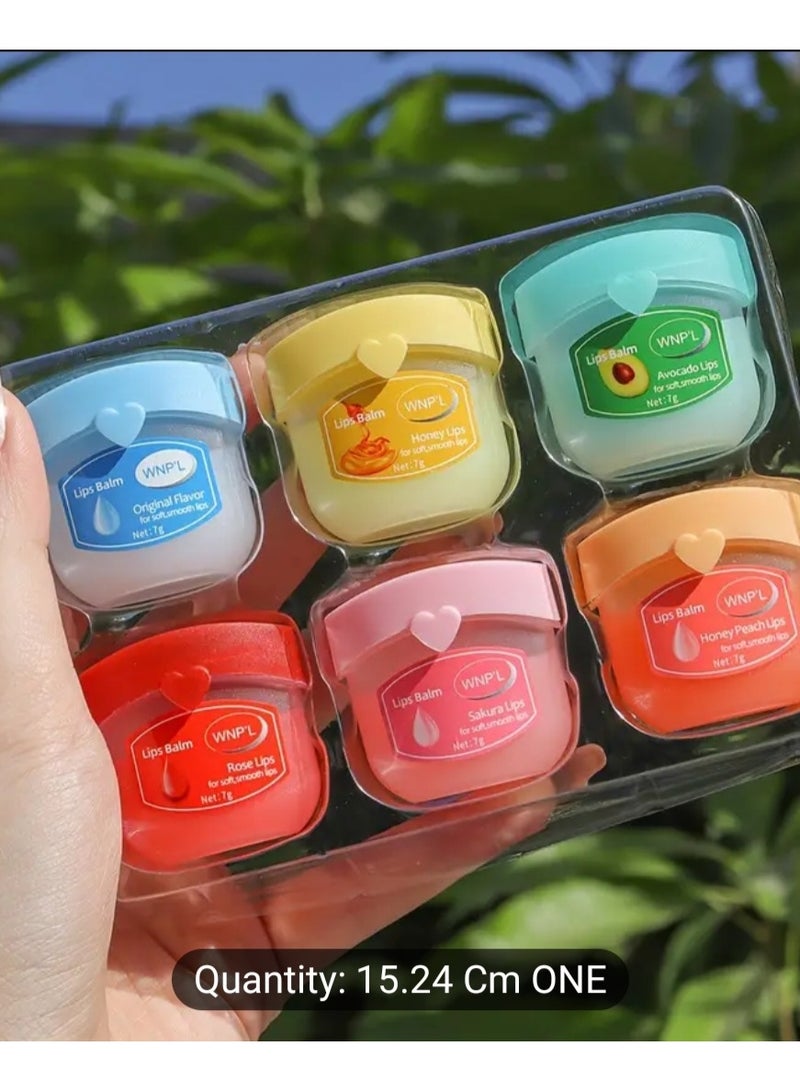 Generic 6PCS Moisturizing Lip Balm Therapies Set, Moisture For Dry Lips, Long-lasting Effect  - Image 2