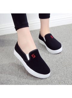 Canvas Slip-On Sneakers Spring Flat Casual Womens ShoesSmall S-Black Small S-Black - pzsku/ZBEC3D9A191163A9816ECZ/45/_/1725162713/f5d6c1bf-7055-46c7-a94c-bc17944681e3