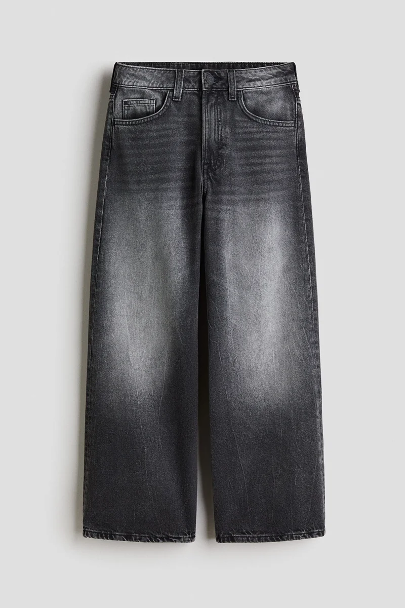 H&M Loose Fit Wide Leg Jeans