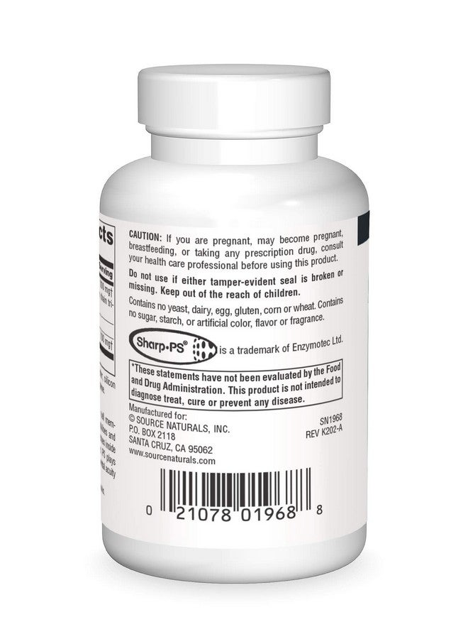 Source Naturals مصفوفة فوسفاتيديل سيرين من سورس ناتشورالز 500 ملغ - 60 كبسولة لينة - Image 2