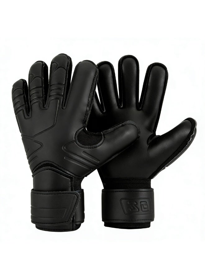 Goalie Gloves with Pro-Tek Fingersaves & Giga Grip | High Performance Pro-Level Goalkeeper Glove