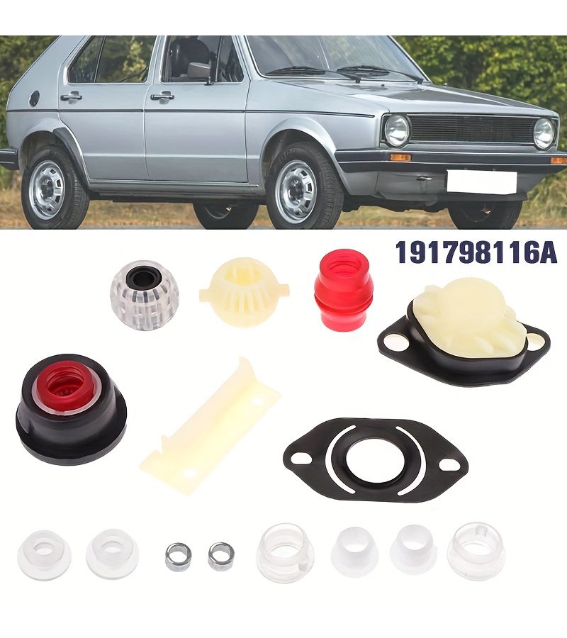 15 Pcs Car Shift Knob Repair Set Front Manual Transmission Shifter Kit Interior Upgrade Durable Automotive Gear Lever Cover Accessory - Image 3