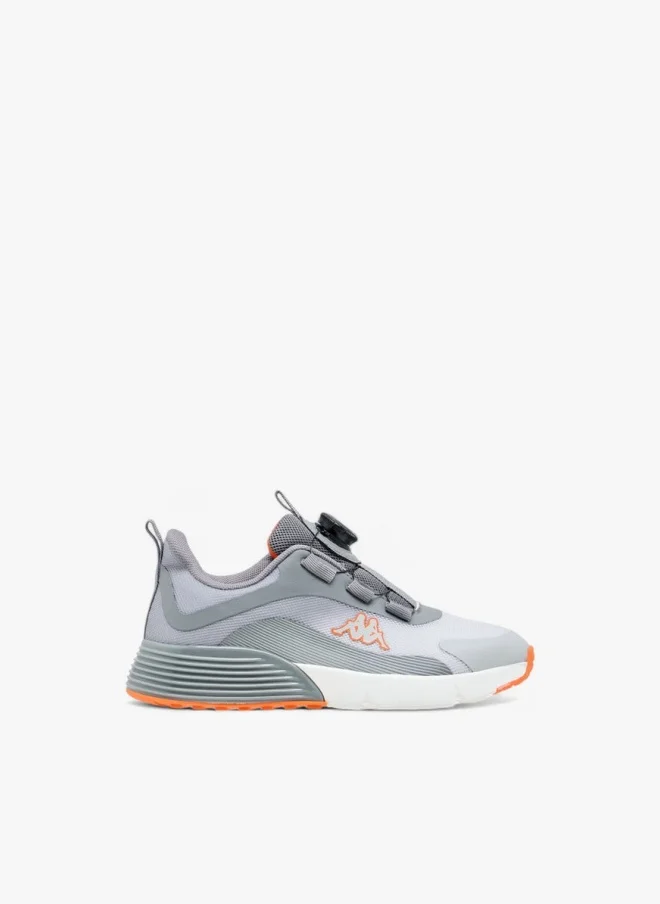 كابا Boys' Logo Print Sports Shoes with Rotating Buckle Closure