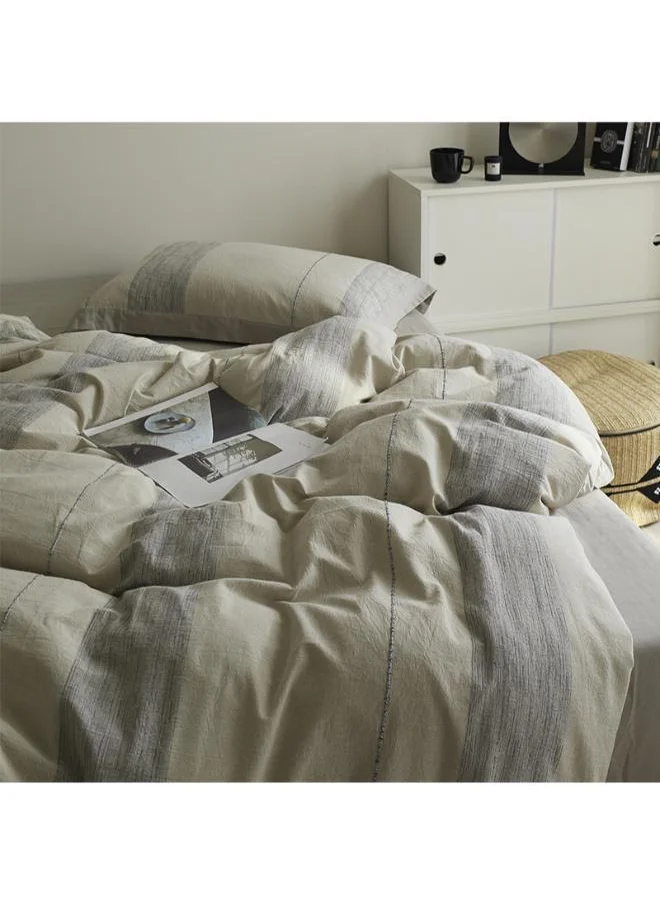 Noire Edit Stripe Bedding Set (200x230cm)