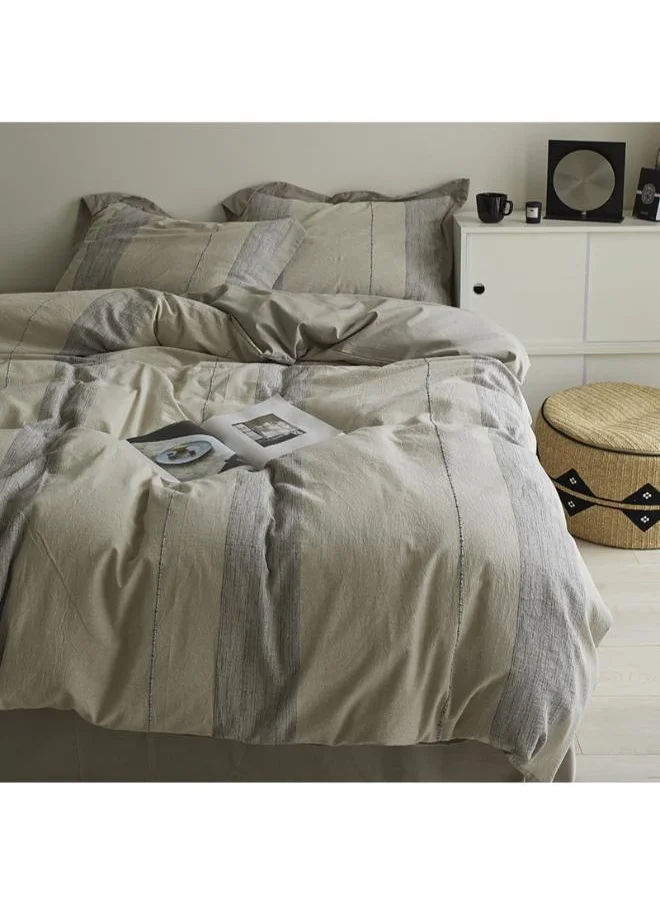 Noire Edit Stripe Bedding Set (200x230cm)