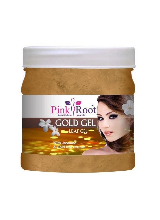 Pink Root - Gold Gel 500Gm With Body Massage Cream 500Gm - Image 1
