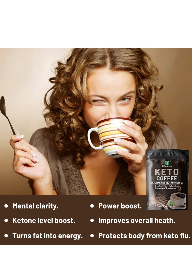 Wins Town KETO Fat Burning Slimming Detox Instant Coffee 10g*10 Bag  - Image 2