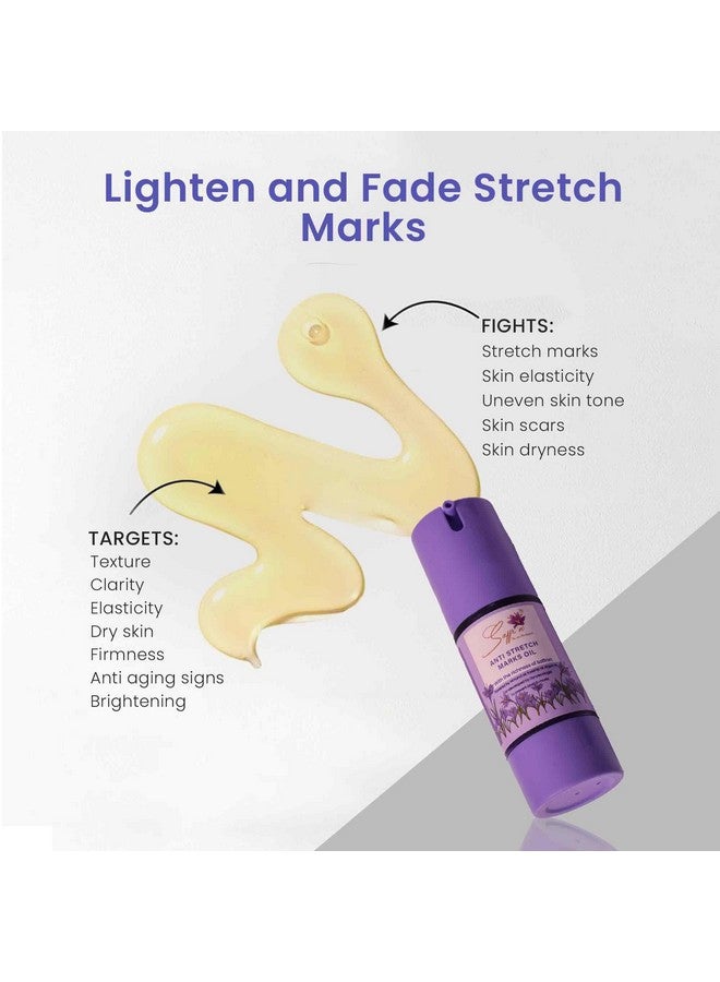 Saffr'n Anti Stretch Marks Oil with Saffron extract to Prevent Stretch Marks | 30 ml - Image 4