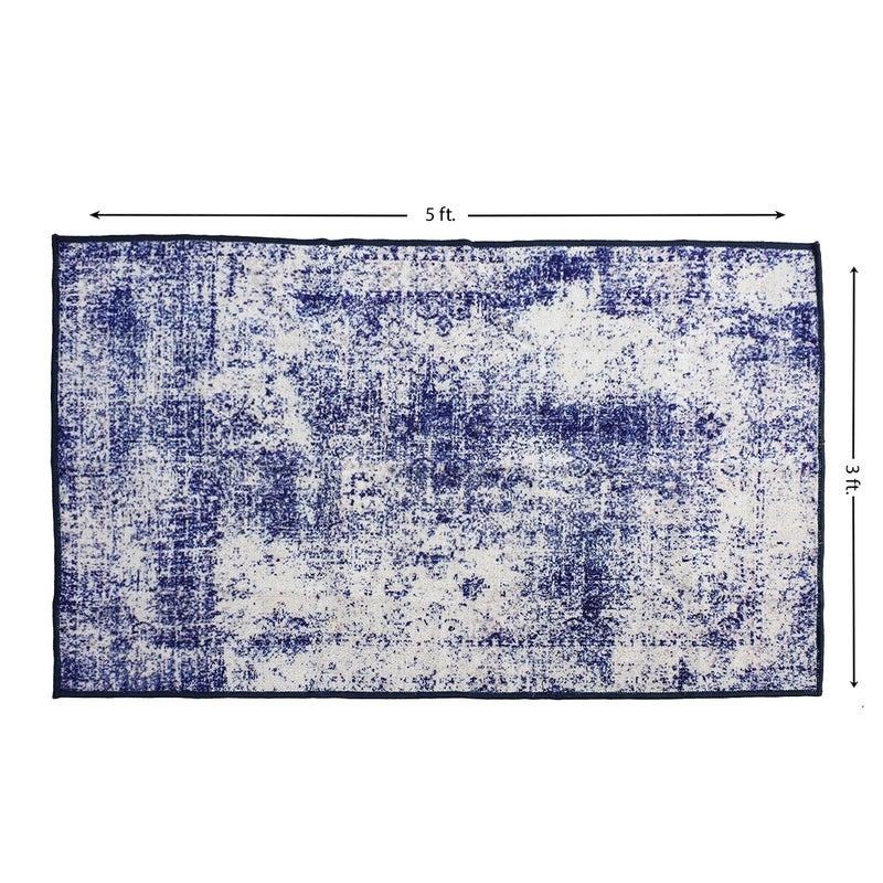Status Contract Rugs for Living Room|(3x5ft) Printed Carpet for Living Room Decor|Anti Skid Backing Home Essentials| Boho Rugs for Living Room (Vintage 416), Polyester, Multicolor, Rectangular - Image 2