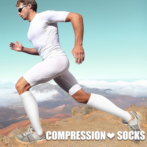 Laite Hebe 3 Pack Compression Sock-Compression Sock For Women and Men Circulation -Best for Running,Athletic Sports - Image 4