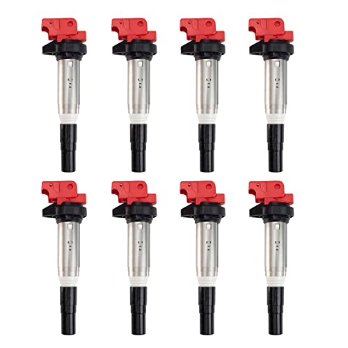 TRQ Ignition Coil Set Compatible with 02-16 BMW - Image 1