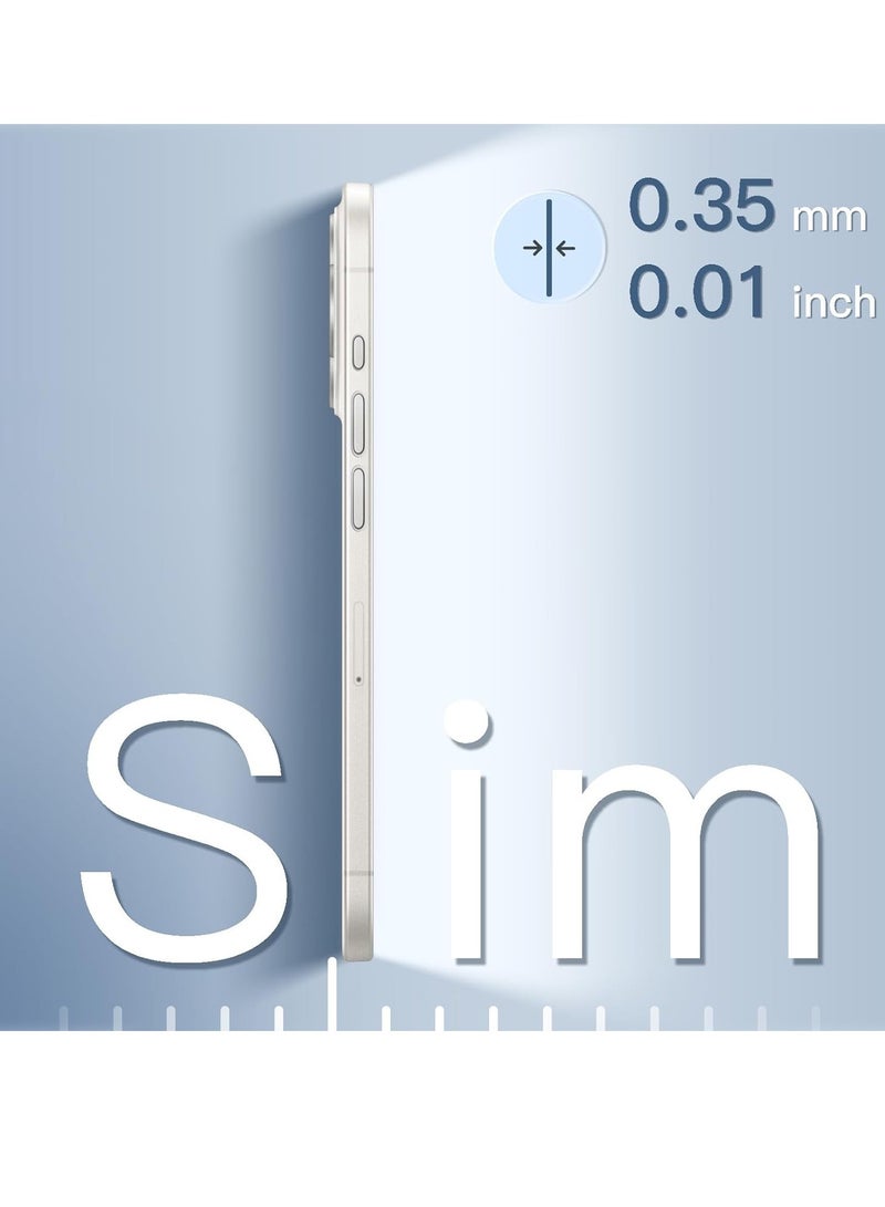 ELTRAZONE Ultra Slim (0.35mm Thin) Case for iPhone 14 Pro Max 6.7-Inch, Camera Lens Cover Full Protection, Lightweight Matte Finish PP Hard Minimalist Case, Support Wireless Charging (Frosted Clear) - Image 3