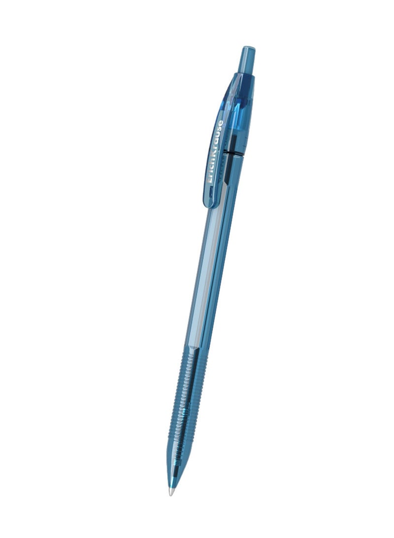 ErichKrause 50-Piece R-301 Original Matic Retractable Ballpoint Pen Blue Ink 1.0mm Tip Blue Ink - Image 2