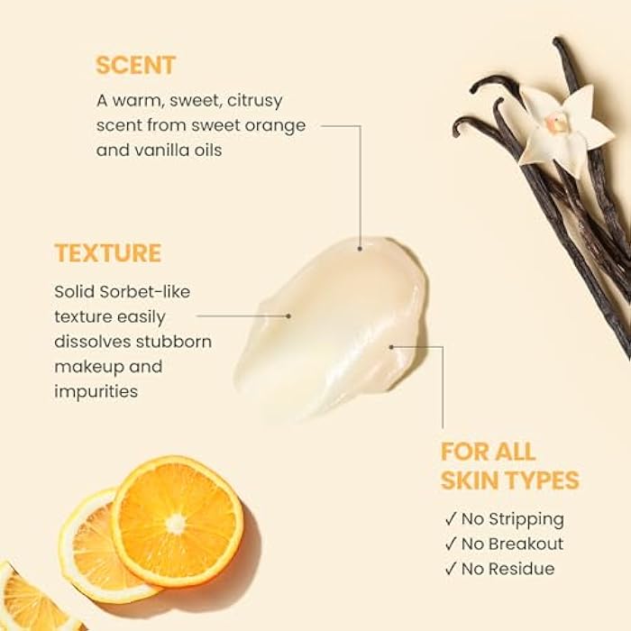 Honeyskin Honey Cleansing Balm Makeup Remover - Face and Eye Makeup Remover for Sensitive Skin Face Wash - Hydrating Facial Cleanser and Gentle to Face Makeup Melting Balm (4oz) - Image 5