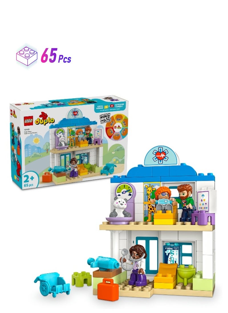 LEGO LEGO DUPLO Town First Time: Visit with the Doctor 10449 Building Set (65 Pieces)  - Image 1