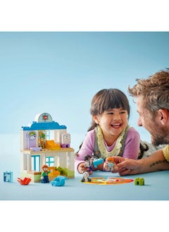 LEGO LEGO DUPLO Town First Time: Visit with the Doctor 10449 Building Set (65 Pieces)  - Image 3