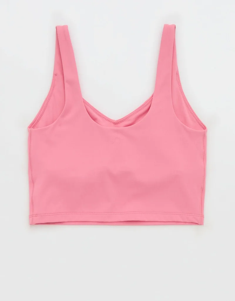 OFFLINE By Aerie Real Me Low Key Longline Sports Bra