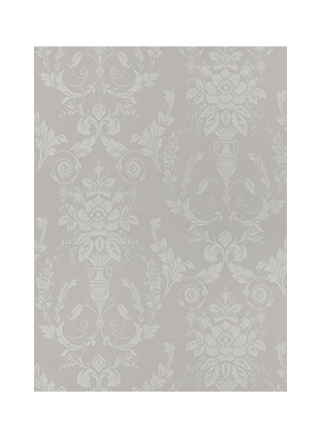 NIBEMINENT Stylish Non Woven Home Wallpaper Grey 53 x 1000centimeter - Image 1