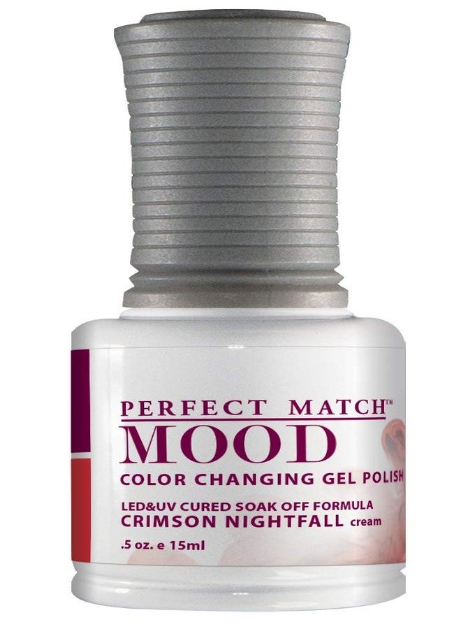 LECHAT Perfect Match Mood Gel Polish, Crimson Nightfall, 0.500 Ounce (MPMG18) - Image 1