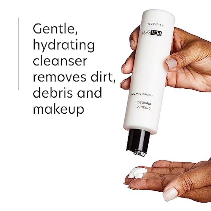 PCA SKIN Creamy Moisturizing Face Cleanser, Gentle Daily Face Wash for Dry and Sensitive Skin, Leaves Skin Feeling Soft and Smooth, Helps Remove Makeup, Dirt, and Impurities from Skin, 7.0 oz Bottle - Image 4