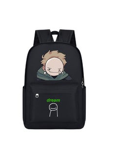Dream Backpack Large Capacity For Middle Elementary School Students My World Themed Double Shoulder Backpack For Grades 3 To 6 Section E-single piece