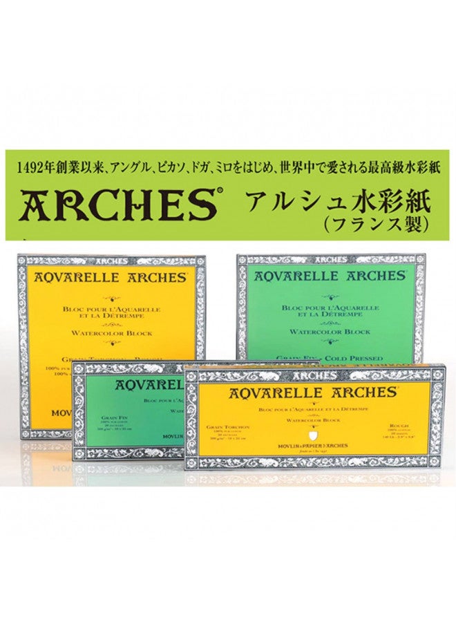 Arches Watercolor Block, Hot Press, 14" x 20" - Image 4