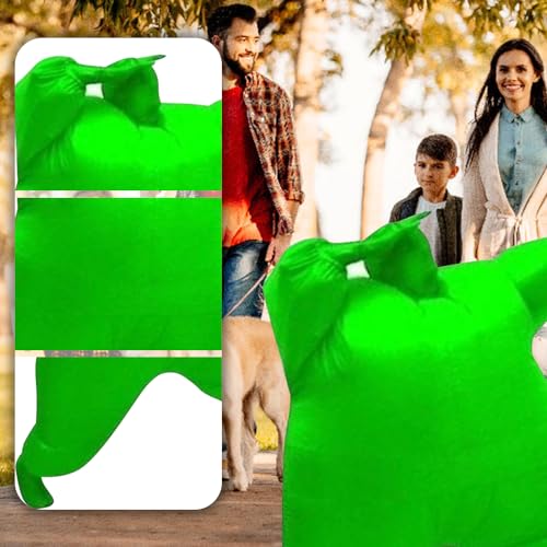 Qshine Adult Inflatable Full Body Jumpsuit Cosplay Costume Halloween Funny Fancy Dress Blow Up Party Toy - Image 5