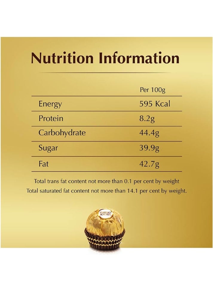 Ferrero Original Ferrero Rocher Chocolate - 8 Pieces - Small Luxury Gift - Image 2