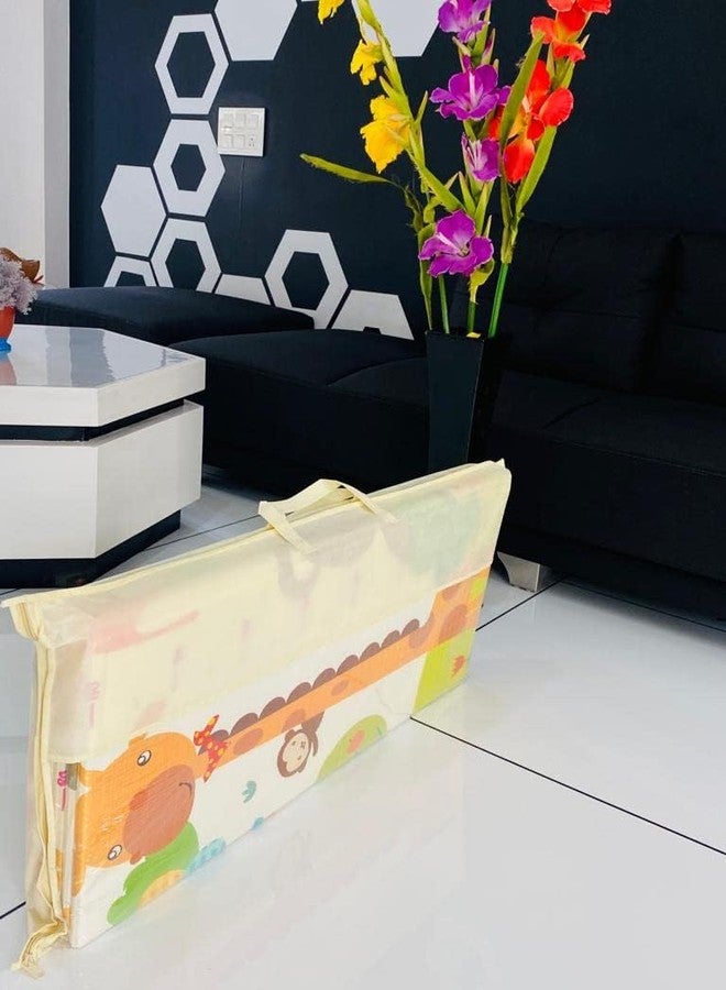 RGkJAS Anti Skid Waterproof Foldable Child Climbing Baby Floor Mat(Print May Vary) Extra Large Size 180x200 cm. 8mm Thickness. (Alphabet Design) - Image 3