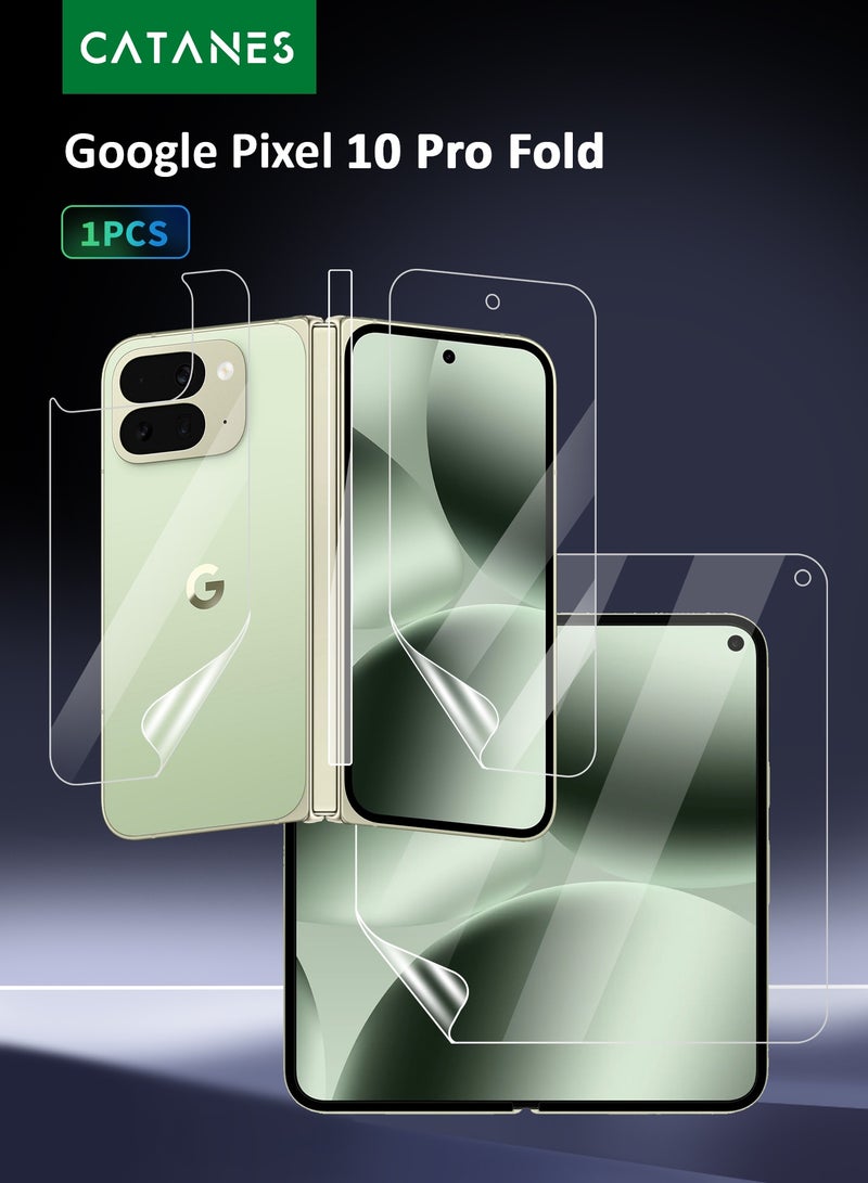 CATANES Screen Protector for Google Pixel 10 Pro Fold  – Full Coverage, Edge-to-Edge Protection, Scratch Resistant, Case Friendly Clear Screen Guard - Image 1