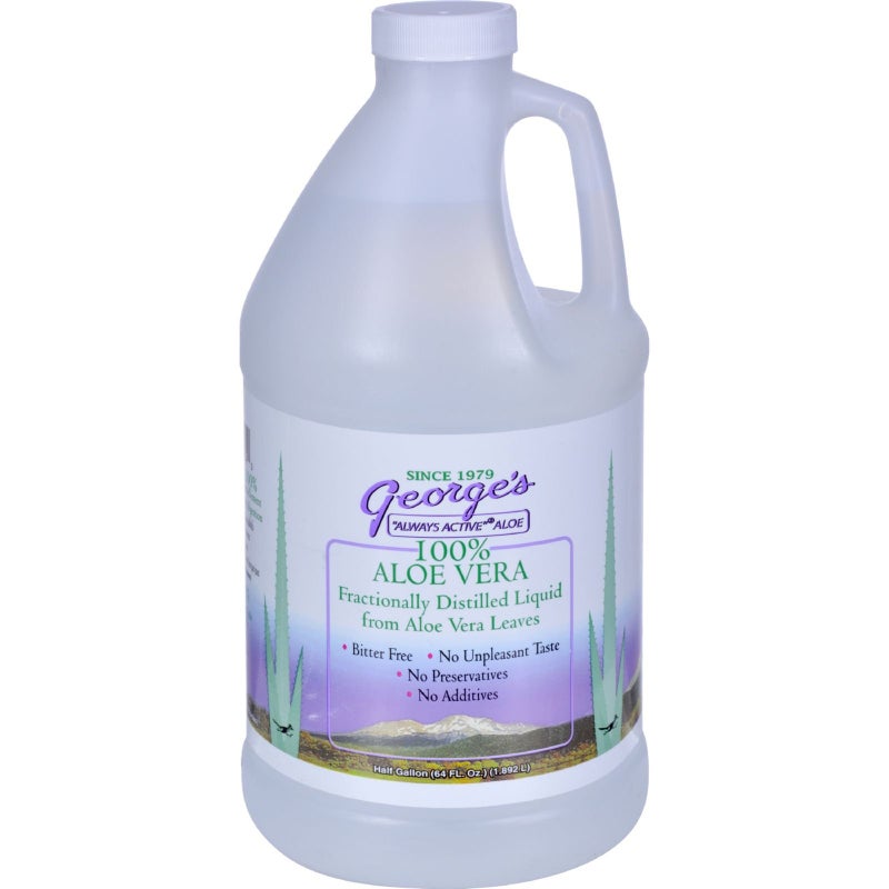 George's Georges Aloe Vera Drink, 64 Ounce - Image 1