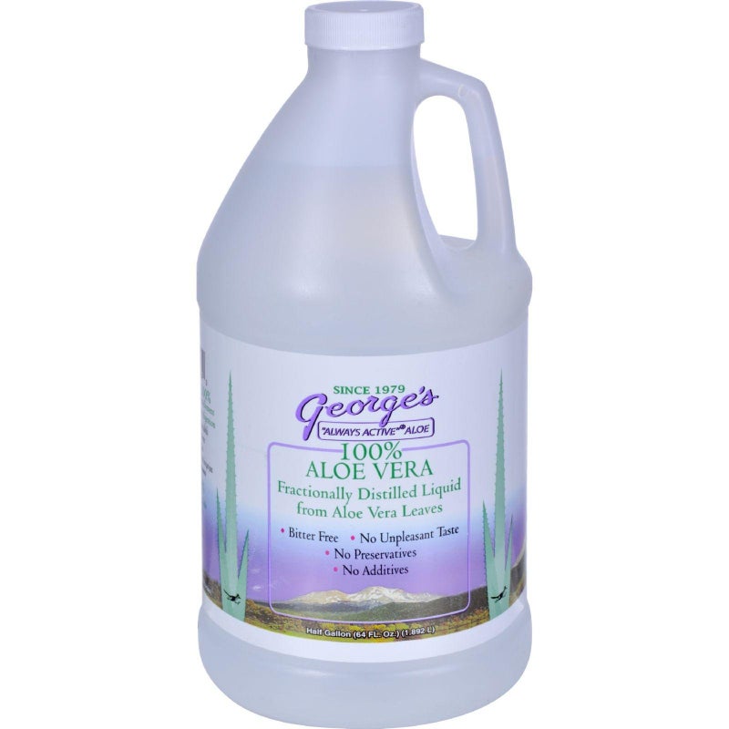 George's Georges Aloe Vera Drink, 64 Ounce - Image 3