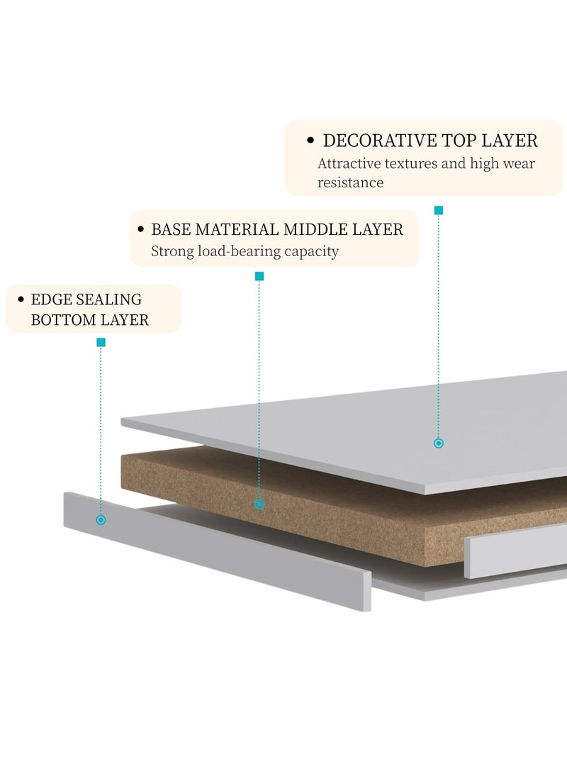 GoldenLike  خزانة جانبية، خزانة تخزين المطبخ، خزانة بوفيه، ركن قهوة مع باب، خزانة عملية، خزانة قهوة لغرفة المعيشة، مدخل المطبخ، الرواق - Image 4