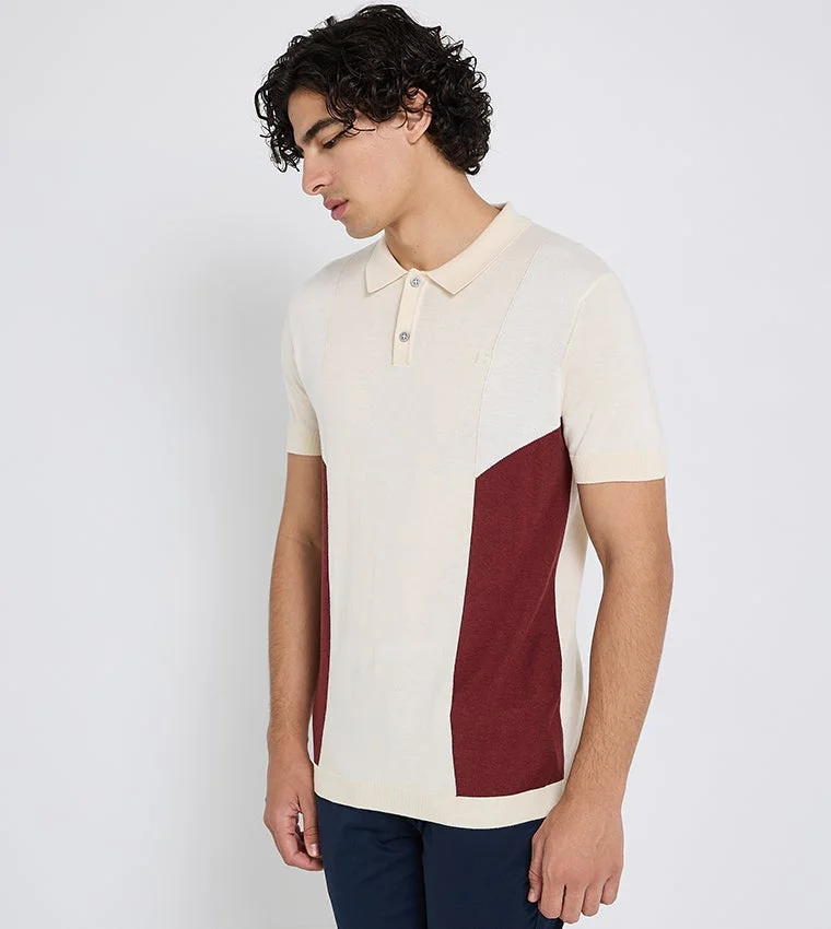 Ben Sherman Ben Sherman Men's Short Sleeve Striped Polo Tees