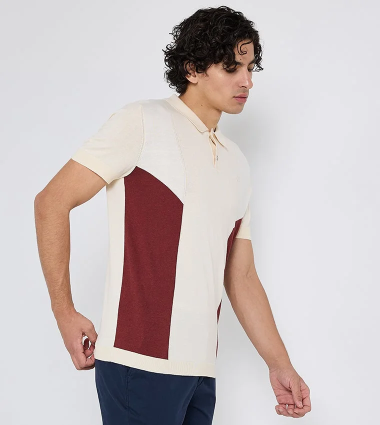 Ben Sherman  Ben Sherman Men's Short Sleeve Striped Polo Tees for Men | Best Price UAE