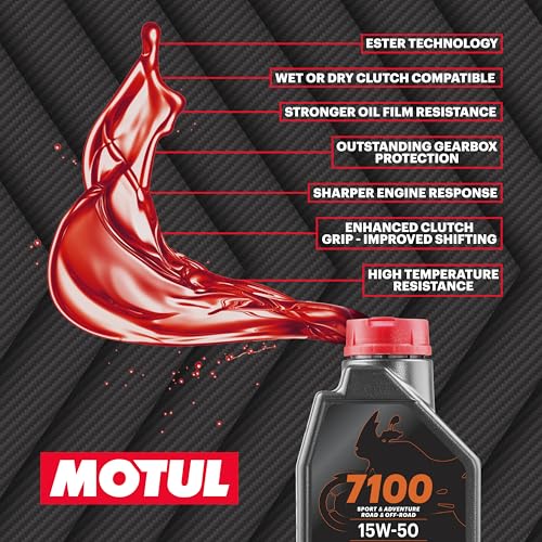 Motul 7100 Ester 15W50 (1L) 104298 - Image 3