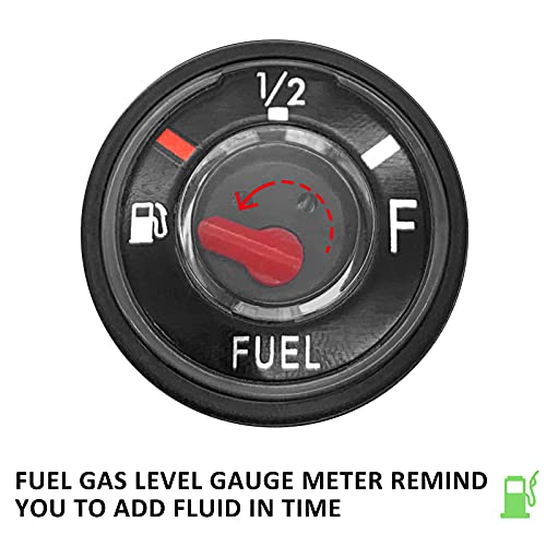 JAVIK Fuel Gas Tank Level Gauge Meter for Yamaha Big Bear 400 Grizzly 600 Kodiak 400 YFM400 YFM600 (OEM# 4SH-24260-11-00 4SH-24261-00-00) - Image 3