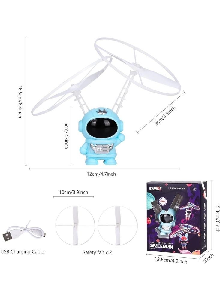 بريميم لعبة رجل الفضاء الطائر من جي إس إكس – لعبة رائد فضاء قابلة لإعادة الشحن مزودة بمستشعر الأشعة تحت الحمراء. - Image 2