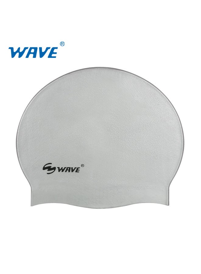 قبعة سباحة سيليكون احترافية للبالغين والأطفال، للرجال والنساء، مقاومة للماء، للشعر الطويل